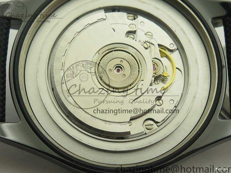 MIROTIME 0114 HighQuality Mark XVIII LAUREUS IW324703 Black Ceramic MKF Best Edition On Black Nylon Strap A 7218